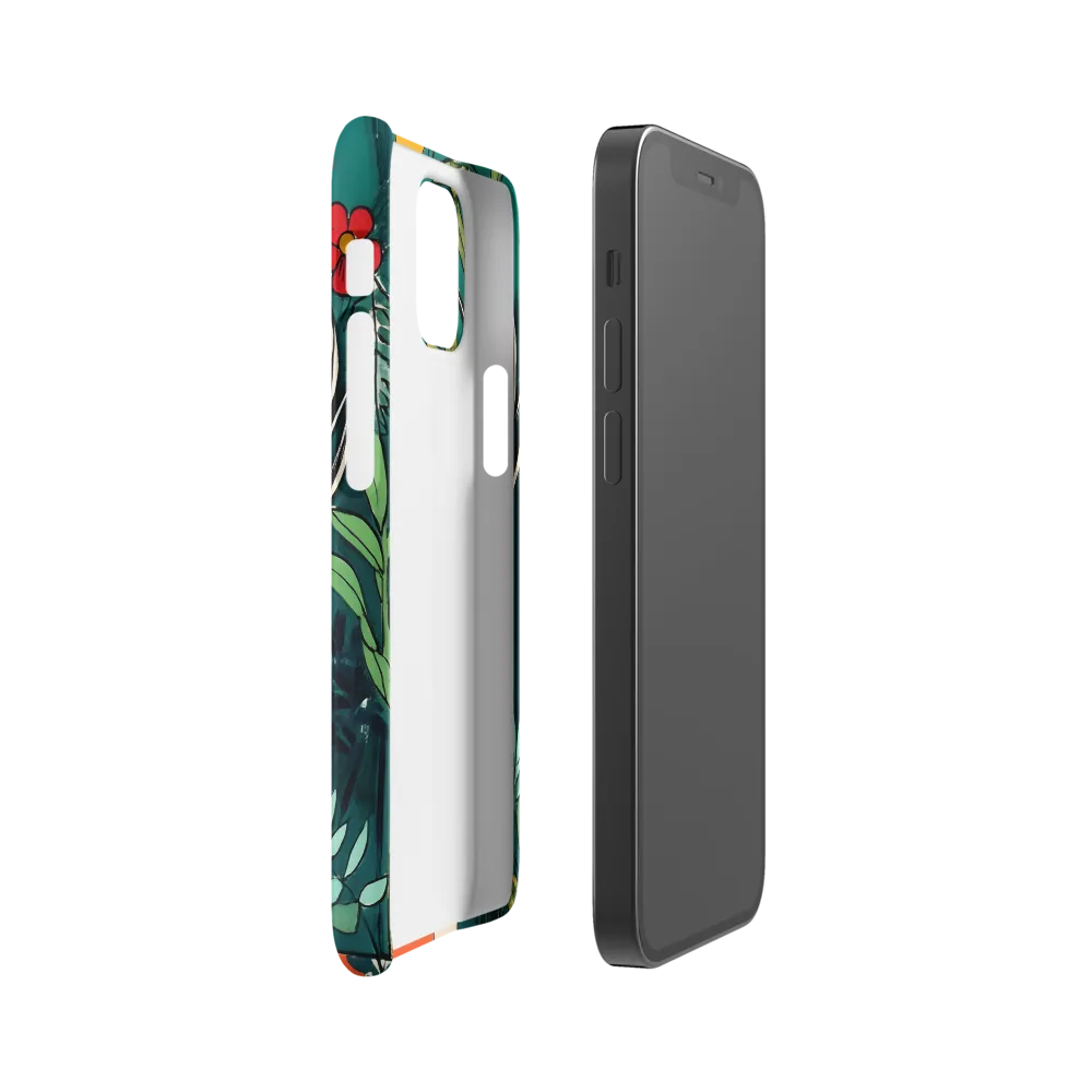 Nature's Embrace: The Majestic Deer | Phone Case |  12 Mini | Snap Case | Matte