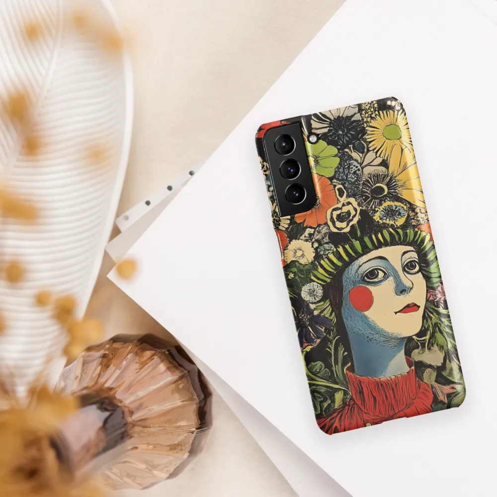 Floral Whimsy: A Portrait of Nature's Embrace