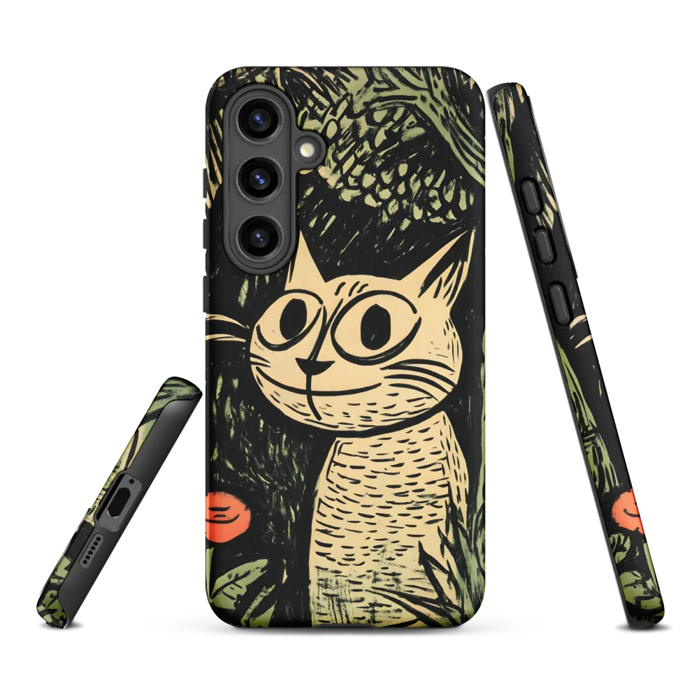 Whimsical Cat in the Forest