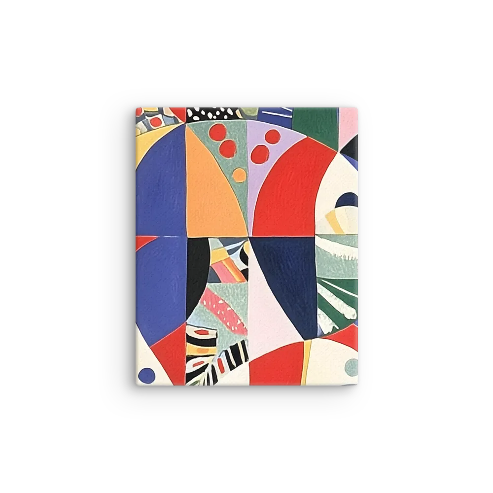 Dynamic Mosaic Symmetry | Thin Canvas | 8″×10″