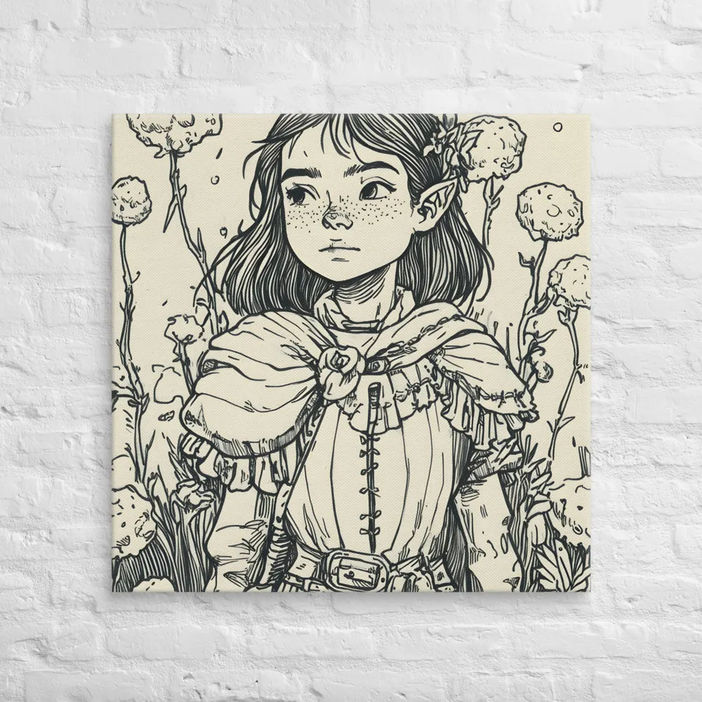 A Young Guardian of Nature | Canvas | 32″×32″