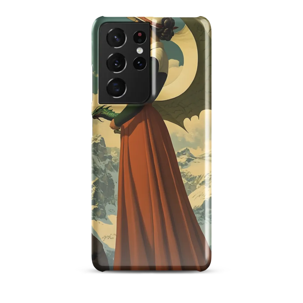 Mystic Harmony: The Dragon Keeper | Phone Case |  S21 Ultra | Snap Case | Glossy