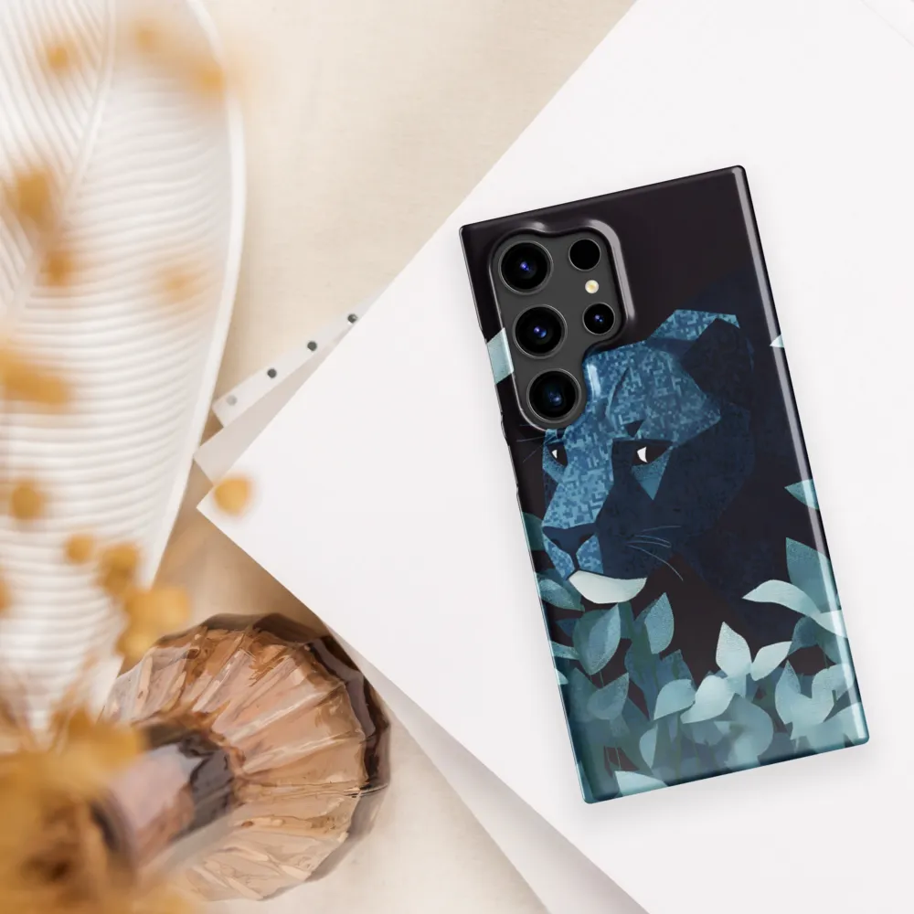 Lurking Blue: The Panther's Gaze