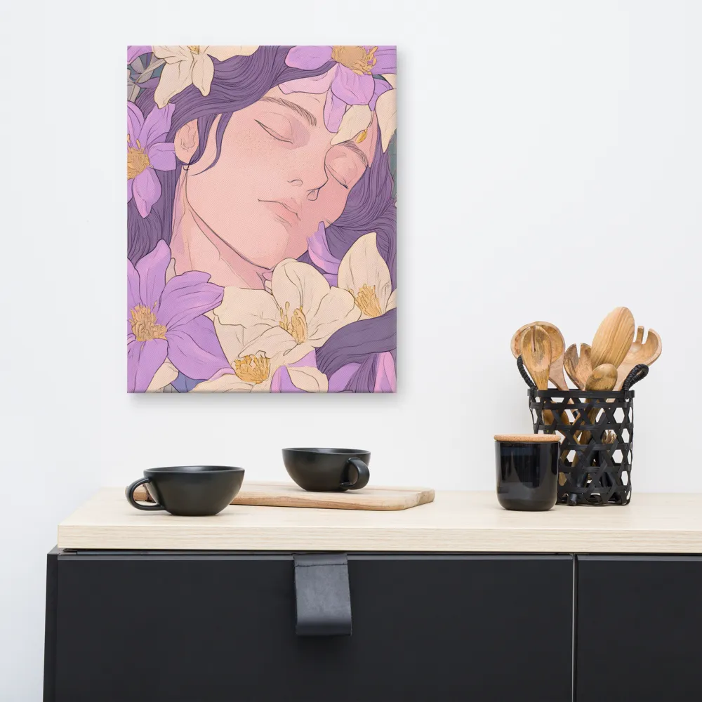Harmony in Bloom | Canvas | 16″×20″