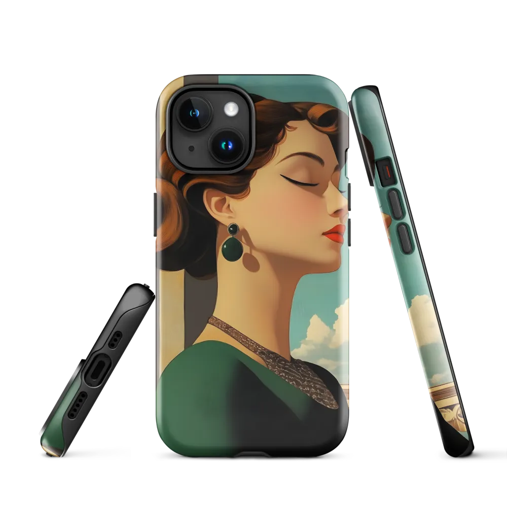 Elegance in Art Deco: A Portrait of Grace