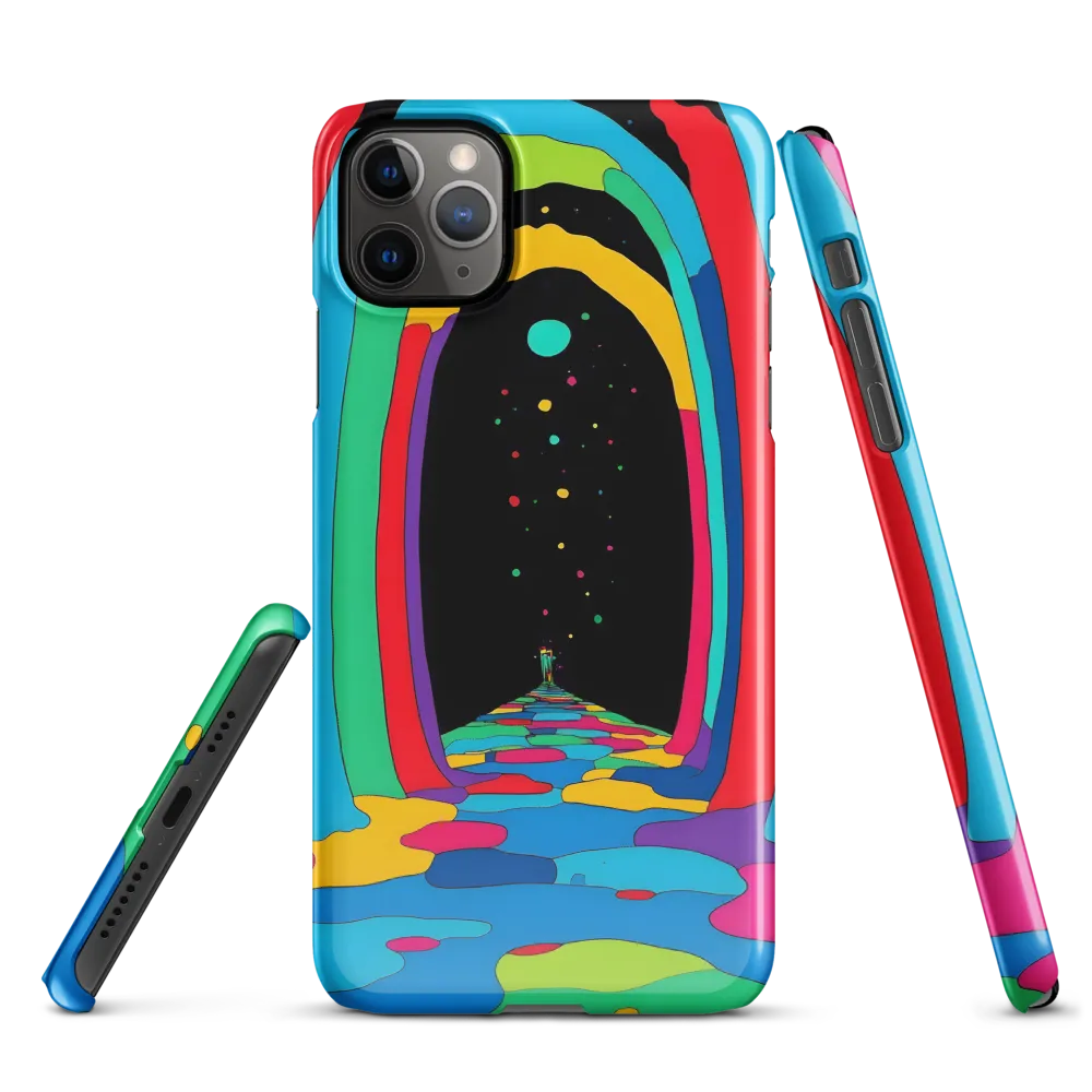 Journey Through a Psychedelic Landscape | Phone Case |  11 Pro Max | Snap Case | Glossy