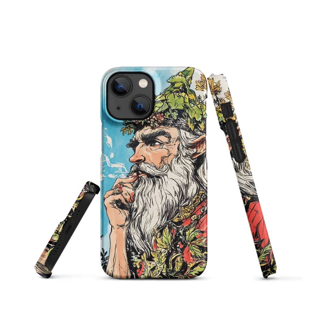 Wisdom of the Nature Spirit | Phone Case |  13 Mini | Snap Case | Matte