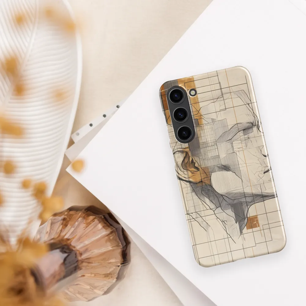 Geometric Reverie | Phone Case |  S23 Plus | Snap Case | Glossy