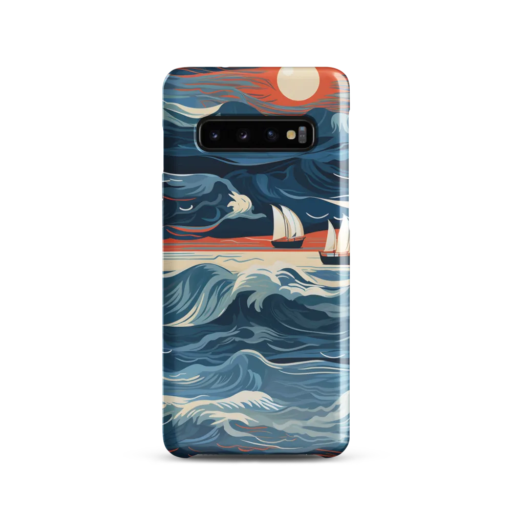 Ocean Whispers: A Voyage at Dusk