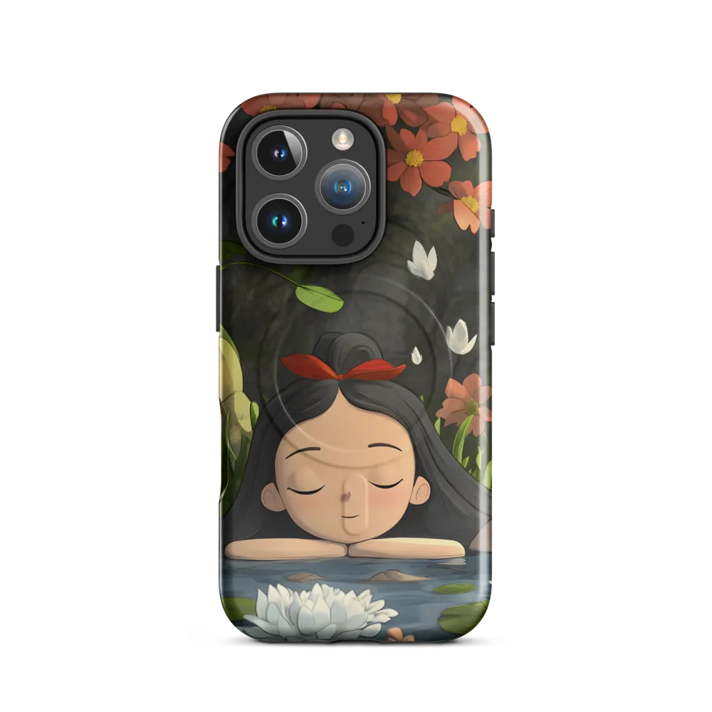 Tranquility by the Waterside | Phone Case |  16 Pro | MagSafe® Tough Case | Glossy
