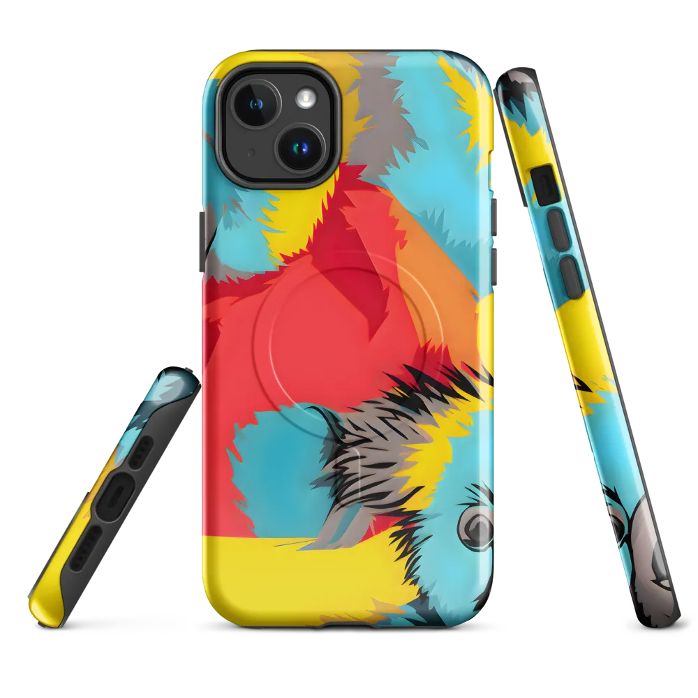 Whimsical Koalas in Vibrant Colors | Phone Case |  14 Plus | MagSafe® Tough Case | Glossy