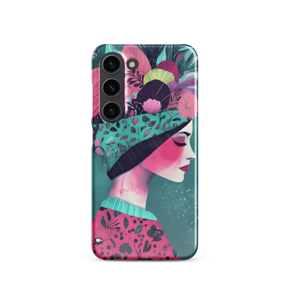 Whimsical Floral Portrait