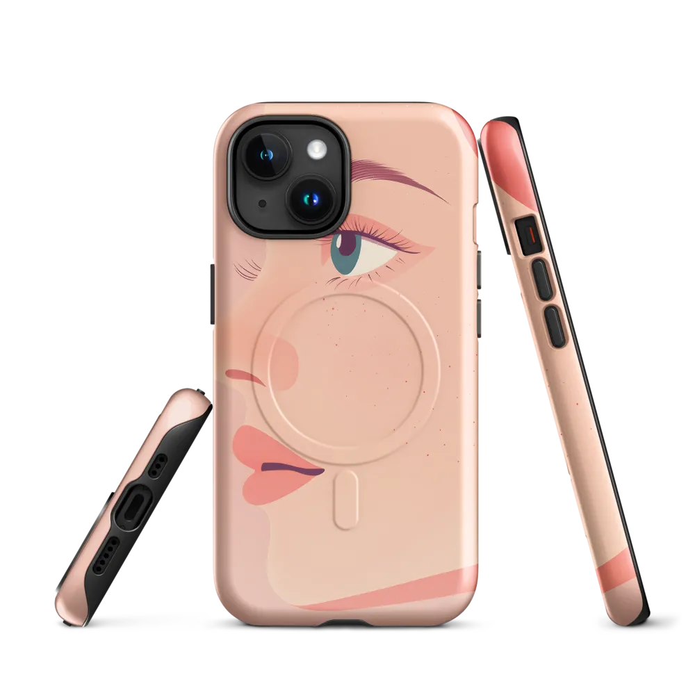 Serenity in Profile | Phone Case |  15 | MagSafe® Tough Case | Glossy