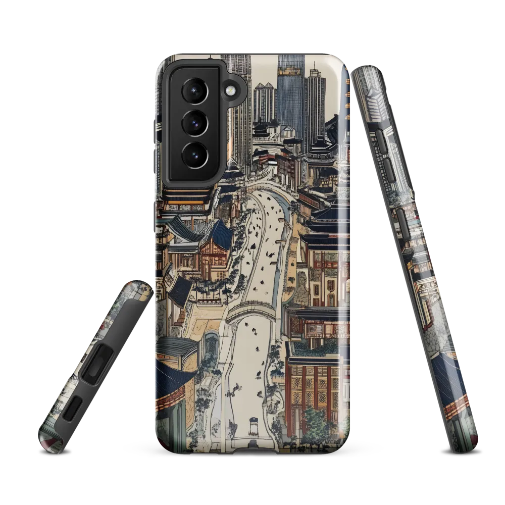Urban Harmony: A Fusion of Tradition and Modernity | Phone Case |  S21 FE | Tough Case | Glossy