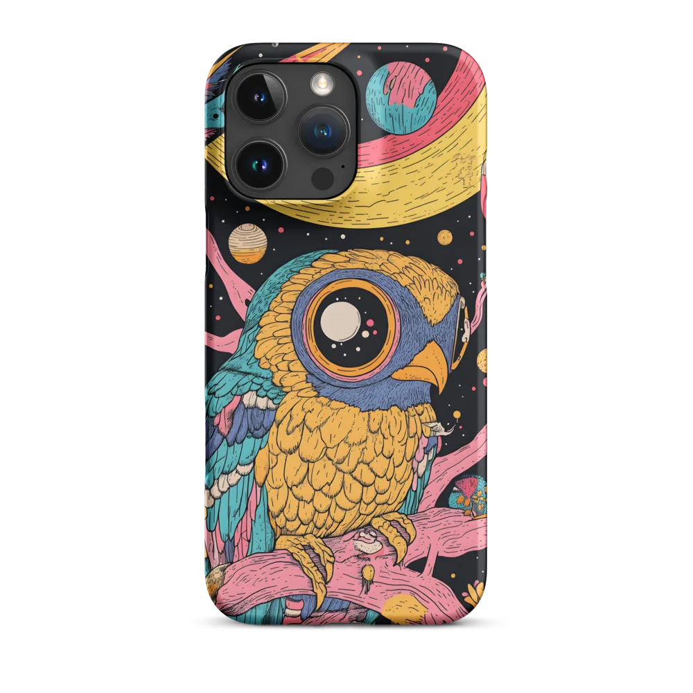 Whimsical Cosmic Owl