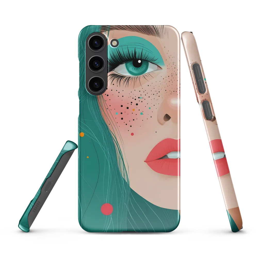 A Playful Portrait: Turquoise Temptation