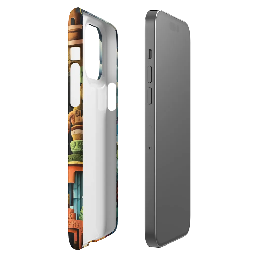 Embrace of the Mythical Landscape | Phone Case |  14 Pro Max | Snap Case | Matte