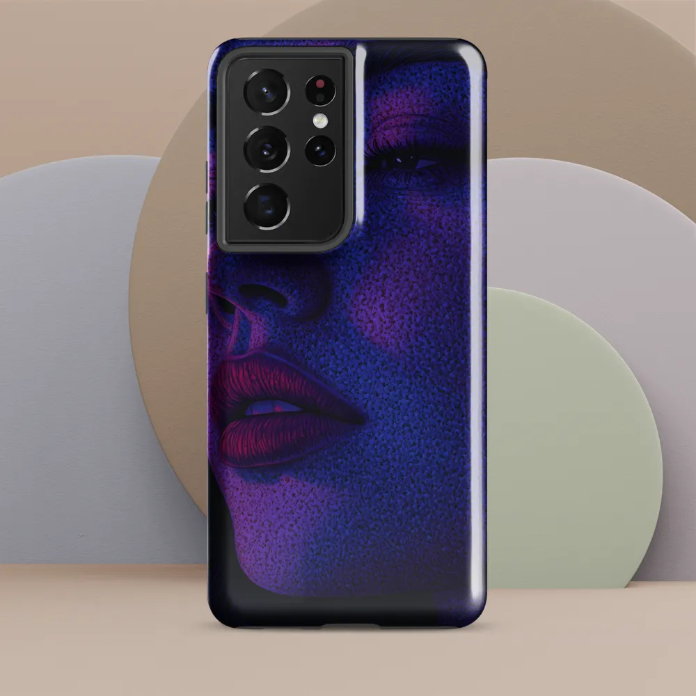 Stippled Neon Profile