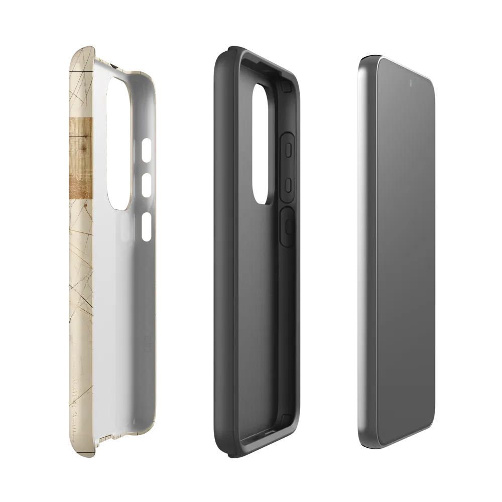 Elegance in Lines | Phone Case |  S23 | Tough Case | Matte