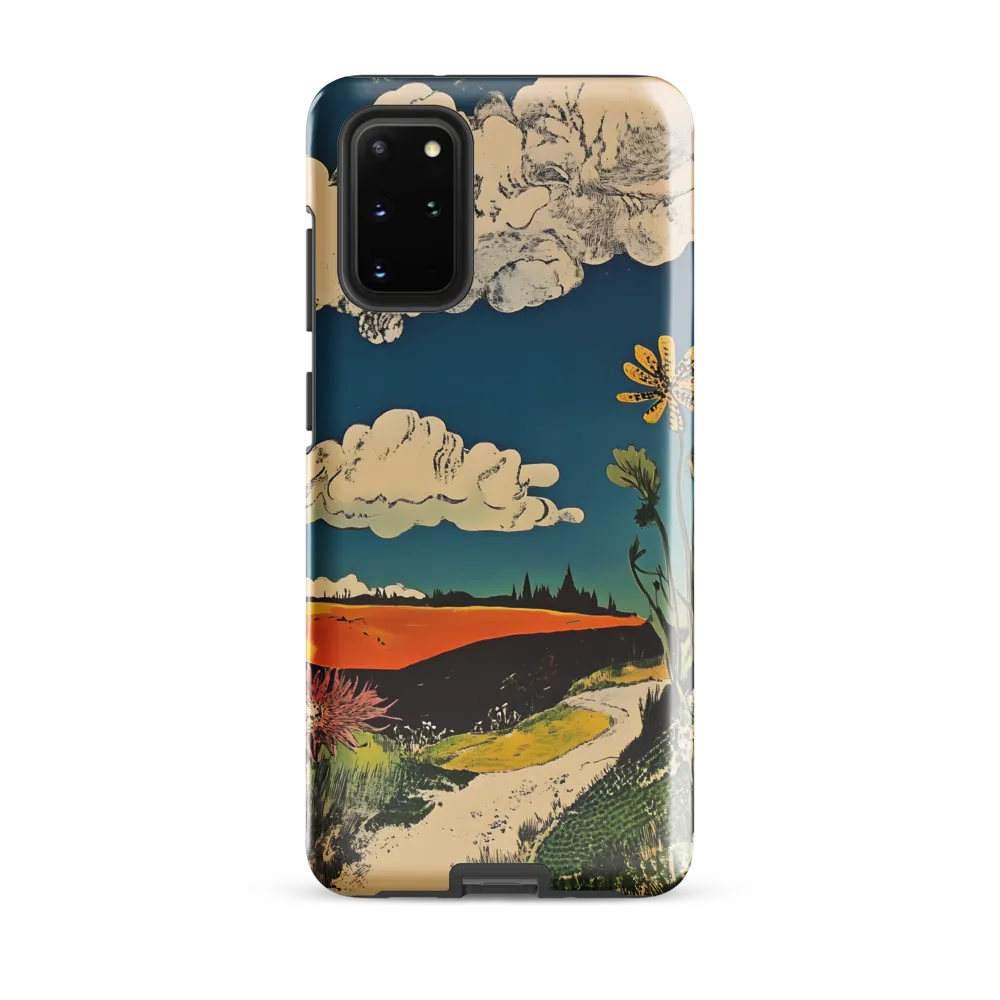 Surreal Blooming Landscape