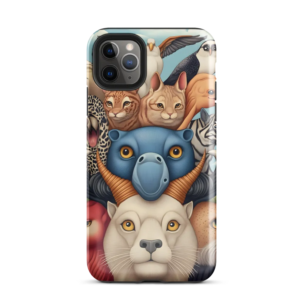 Harmonious Echoes of Wildlife | Phone Case |  11 Pro Max | Tough Case | Glossy