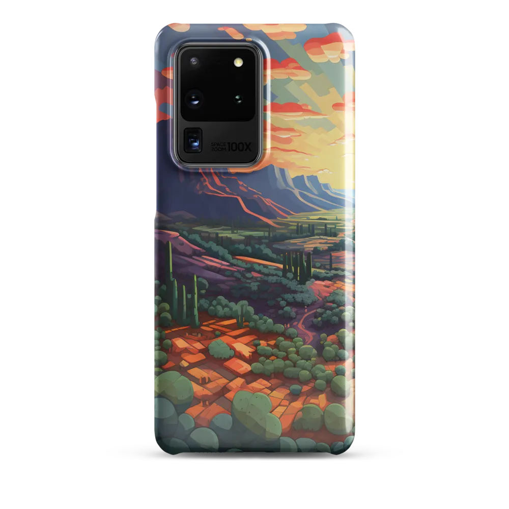 Desert Serenity at Dusk | Phone Case |  S20 Ultra | Snap Case | Glossy