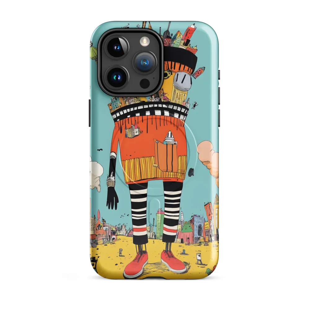Urban Fantasia: A Whimsical Encounter | Phone Case |  15 Pro Max | MagSafe® Tough Case | Glossy