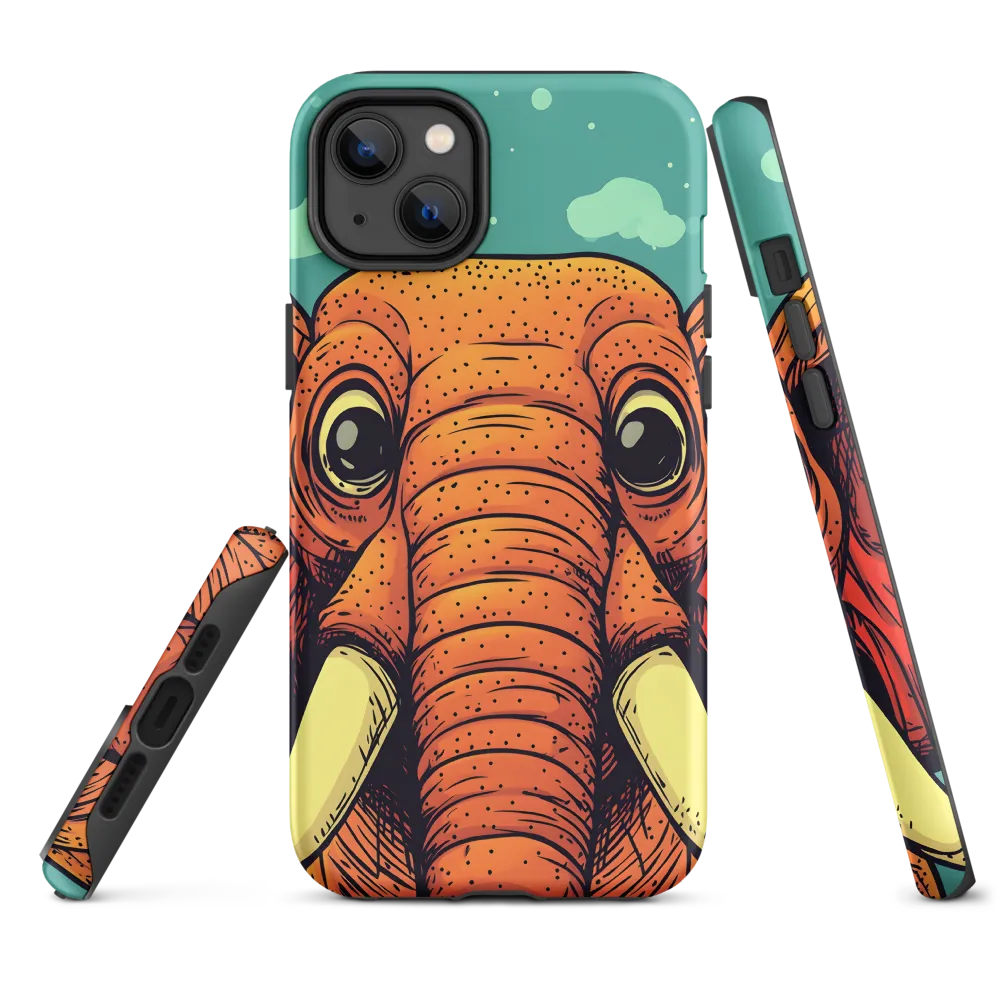 Whimsical Majesty: The Playful Elephant
