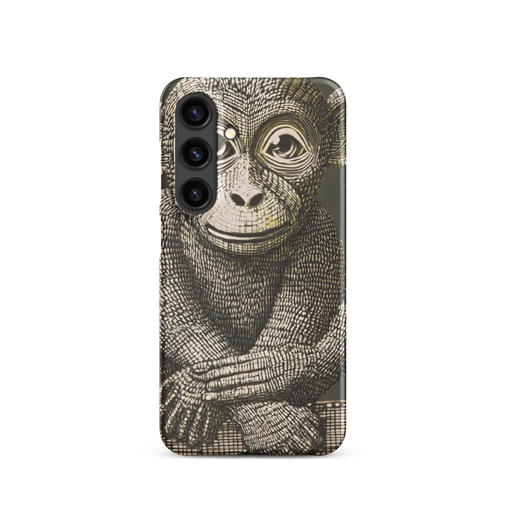 Intricate Primate Portrait