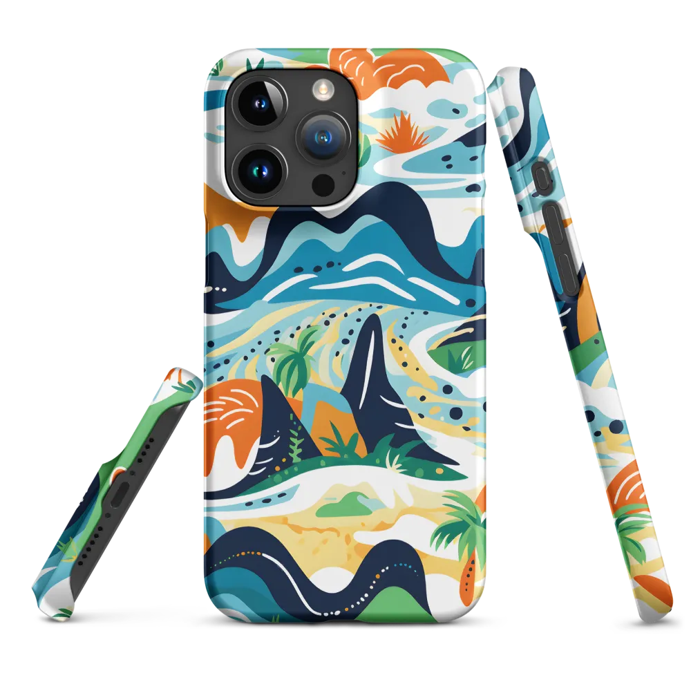 Abstract Tropical Landscape