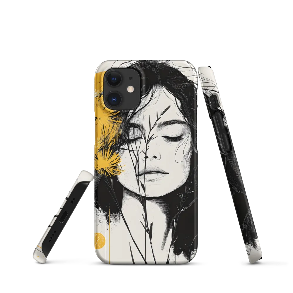 Whispers of Serenity | Phone Case |  12 Mini | Snap Case | Matte