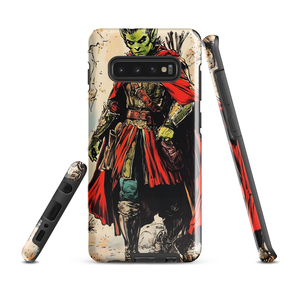 The Resolute Goblin Warrior | Phone Case |  S10 Plus | Tough Case | Glossy