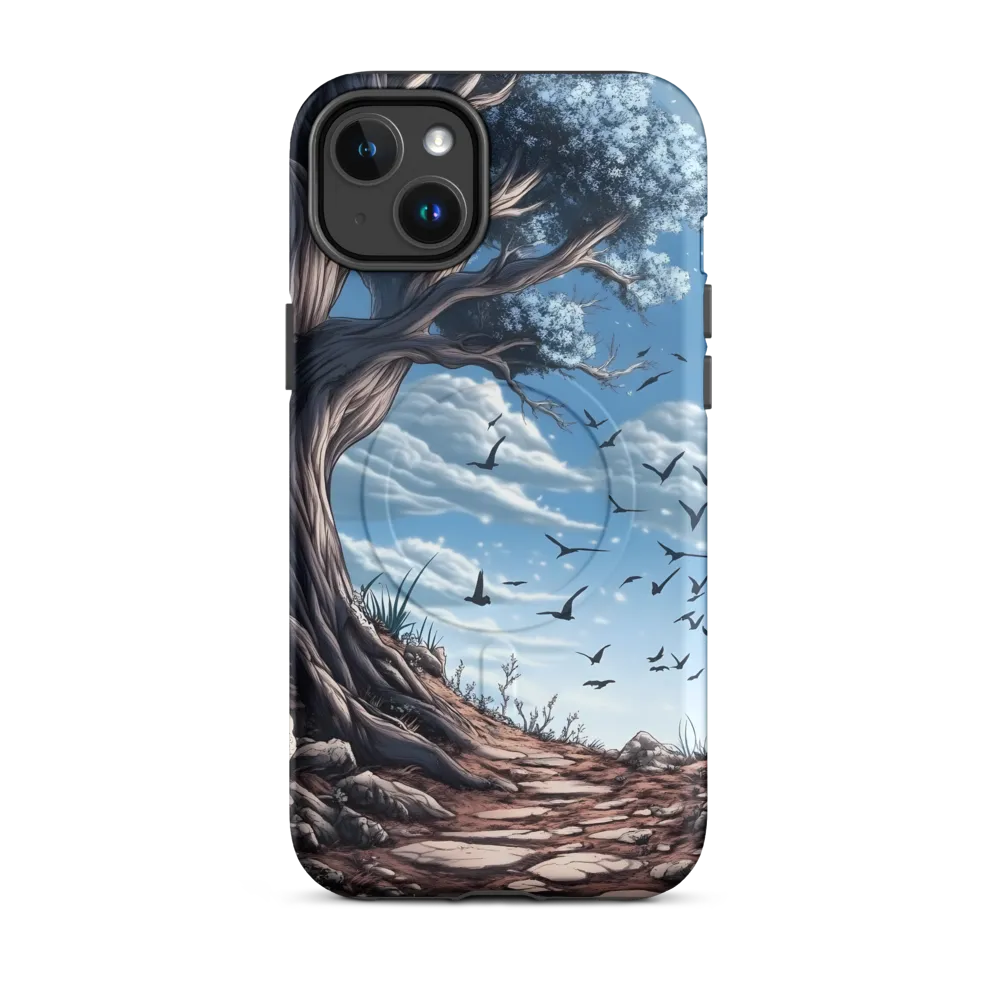Whispers of the Sky | Phone Case |  14 Plus | MagSafe® Tough Case | Matte