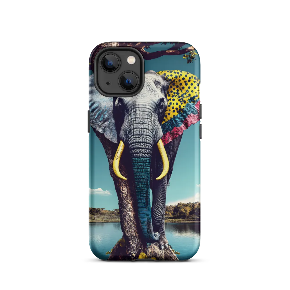 Playful Elegance: The Surreal Elephant