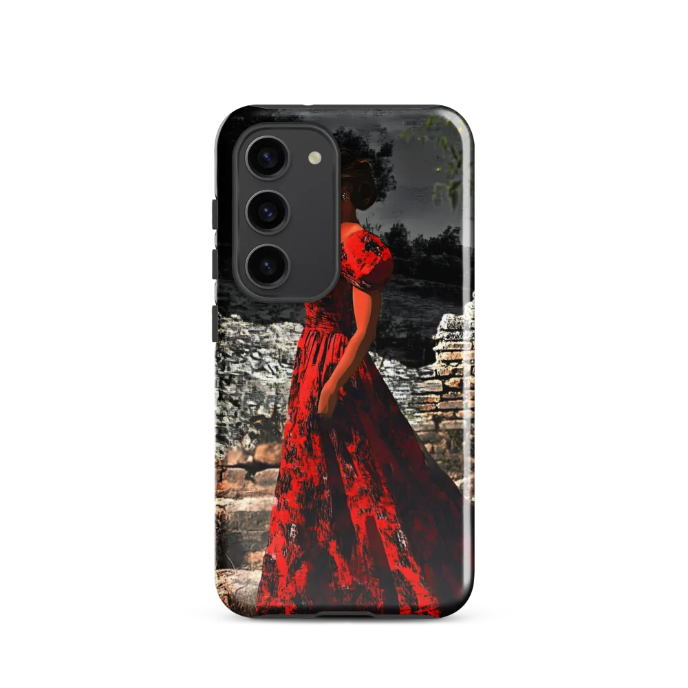Crimson Among Ruins