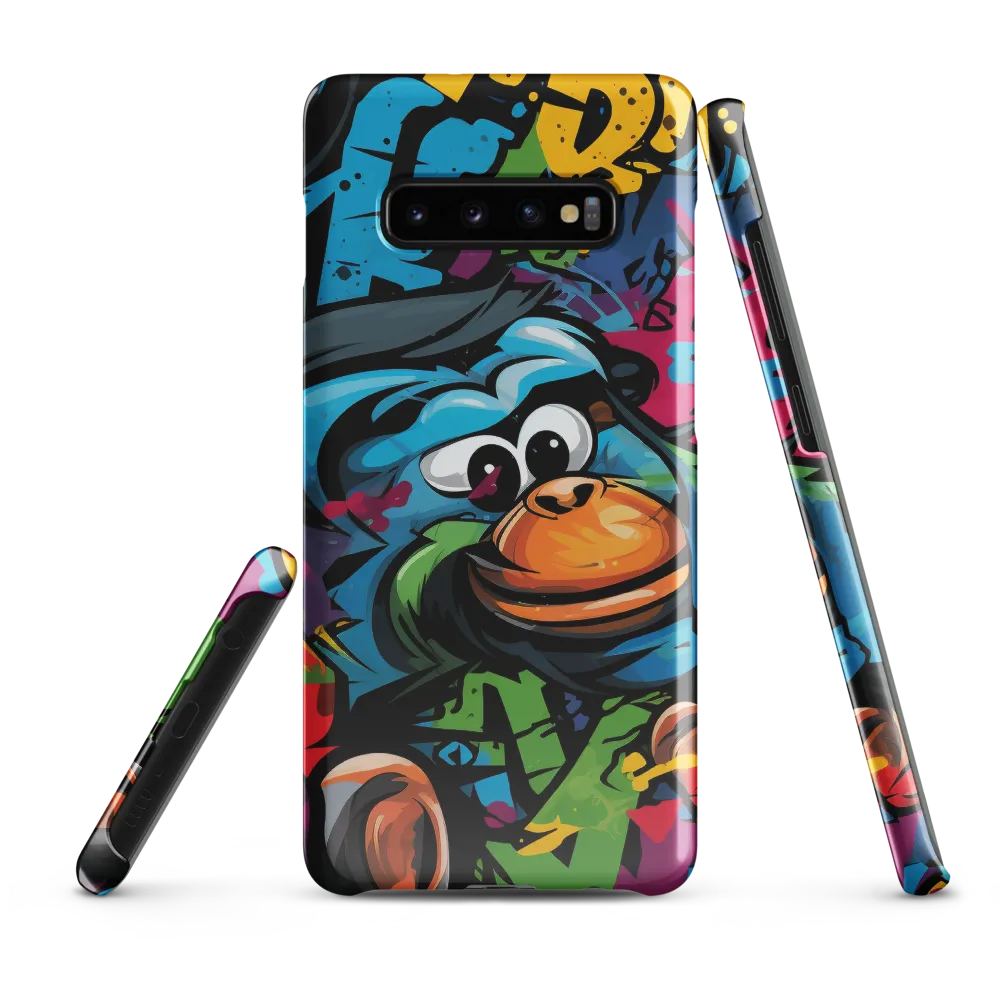 Urban Jungle: A Whimsical Monkey Parade | Phone Case |  S10 Plus | Snap Case | Glossy