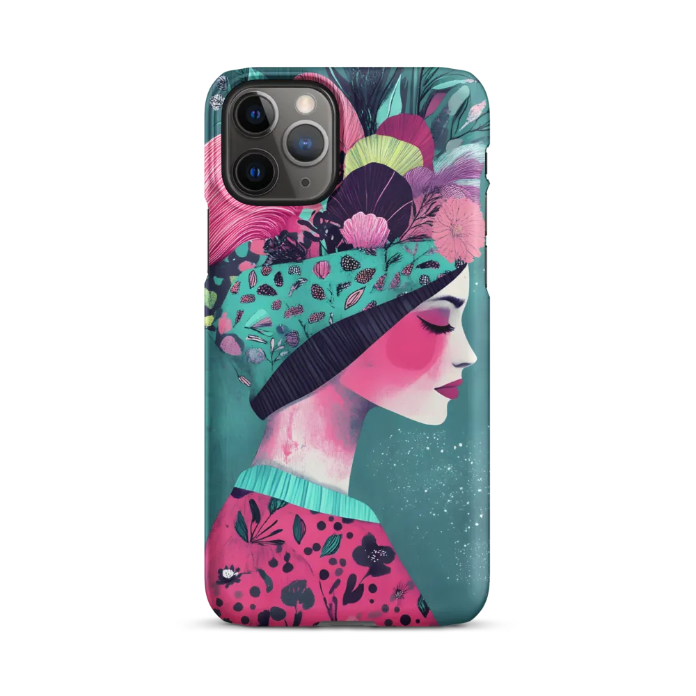 Whimsical Floral Portrait