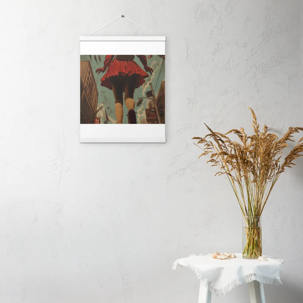 Flight of the Urban Dreamer | Poster With White Wood Hanger | 16″×20″