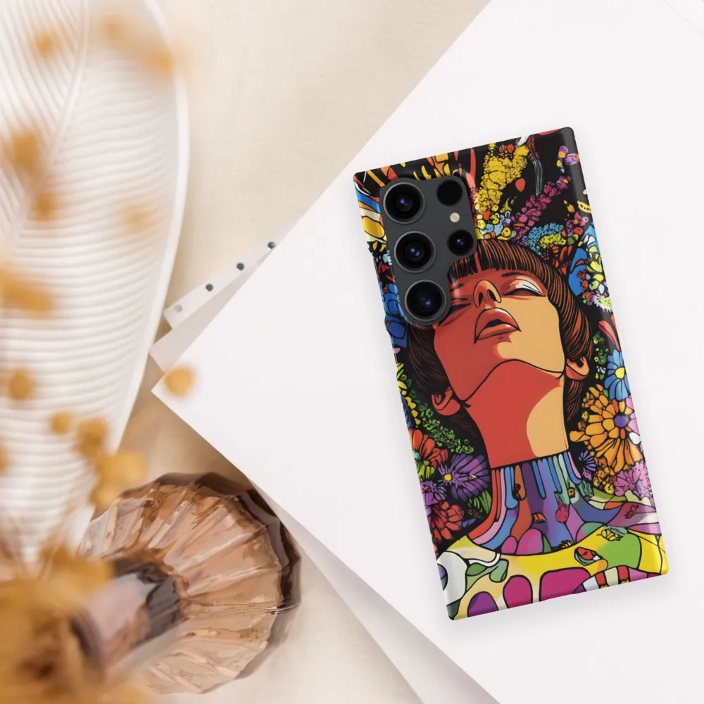 Vibrant Ecstasy: A Psychedelic Portrait