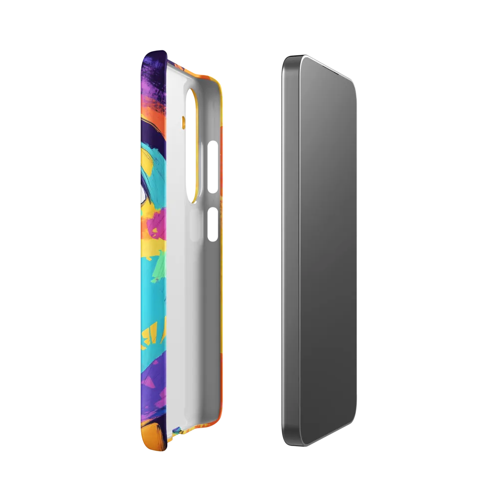 Whispers of Curiosity | Phone Case |  S24 | Snap Case | Matte