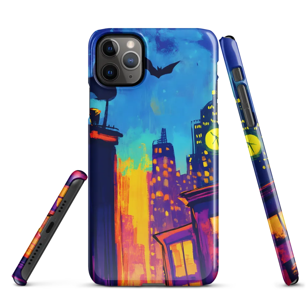 Urban Twilight: The Watchful Owl | Phone Case |  11 Pro Max | Snap Case | Glossy