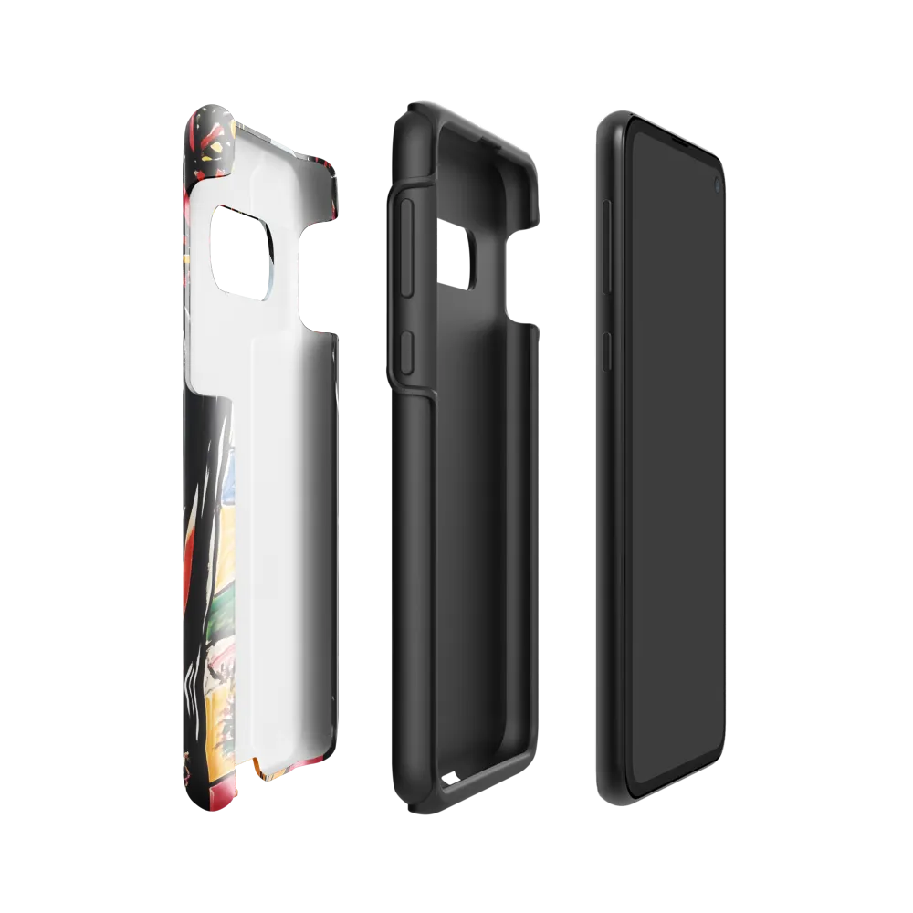 Vibrant Nature's Embrace | Phone Case |  S10e | Tough Case | Glossy