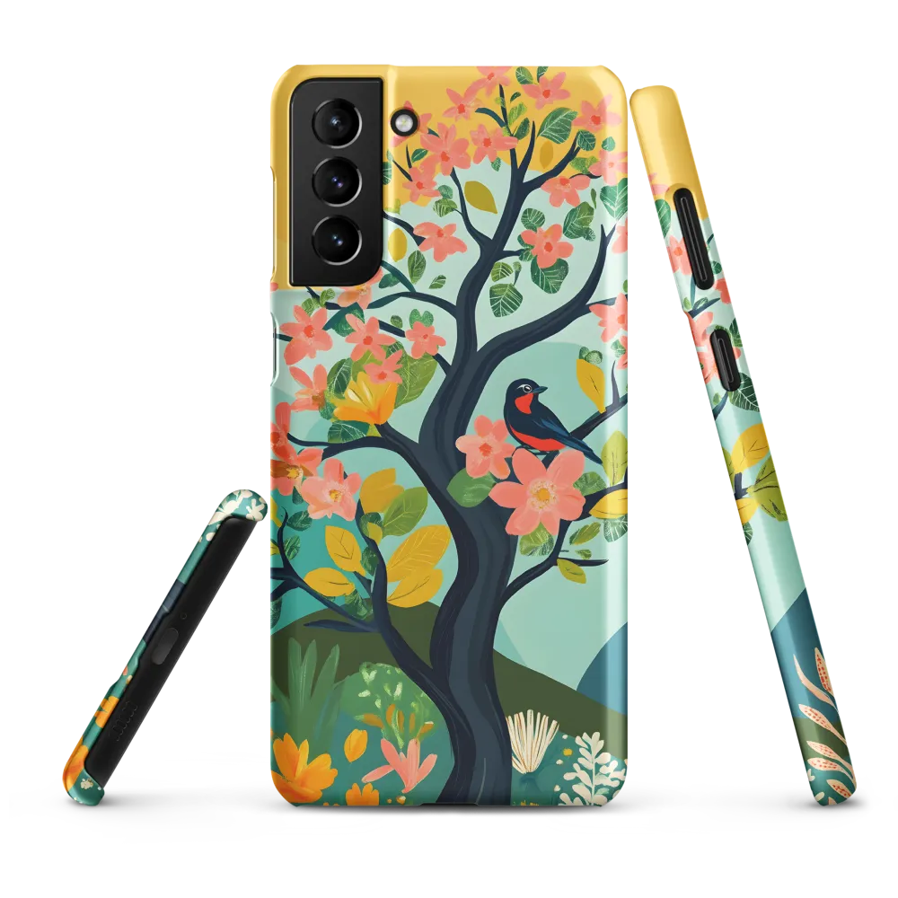 Spring Blossoms: A Serene Encounter
