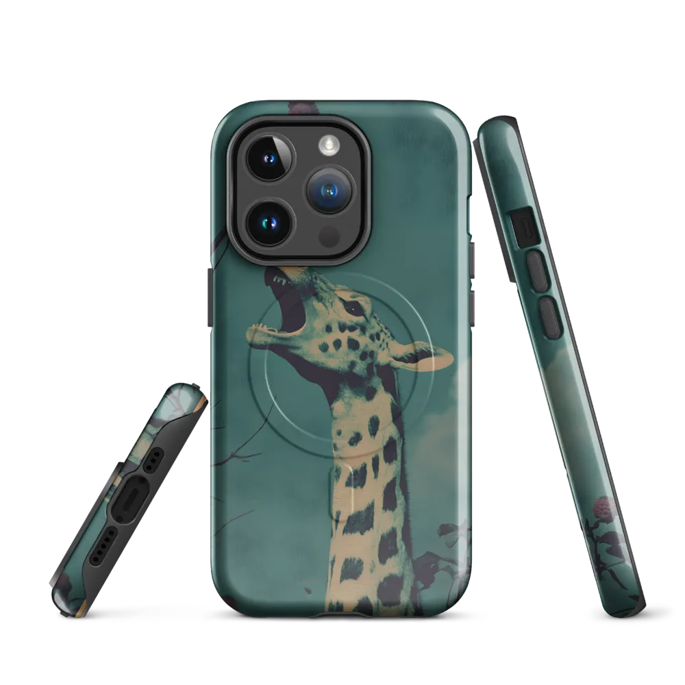 Whispers of the Tall: A Surreal Giraffe Encounter