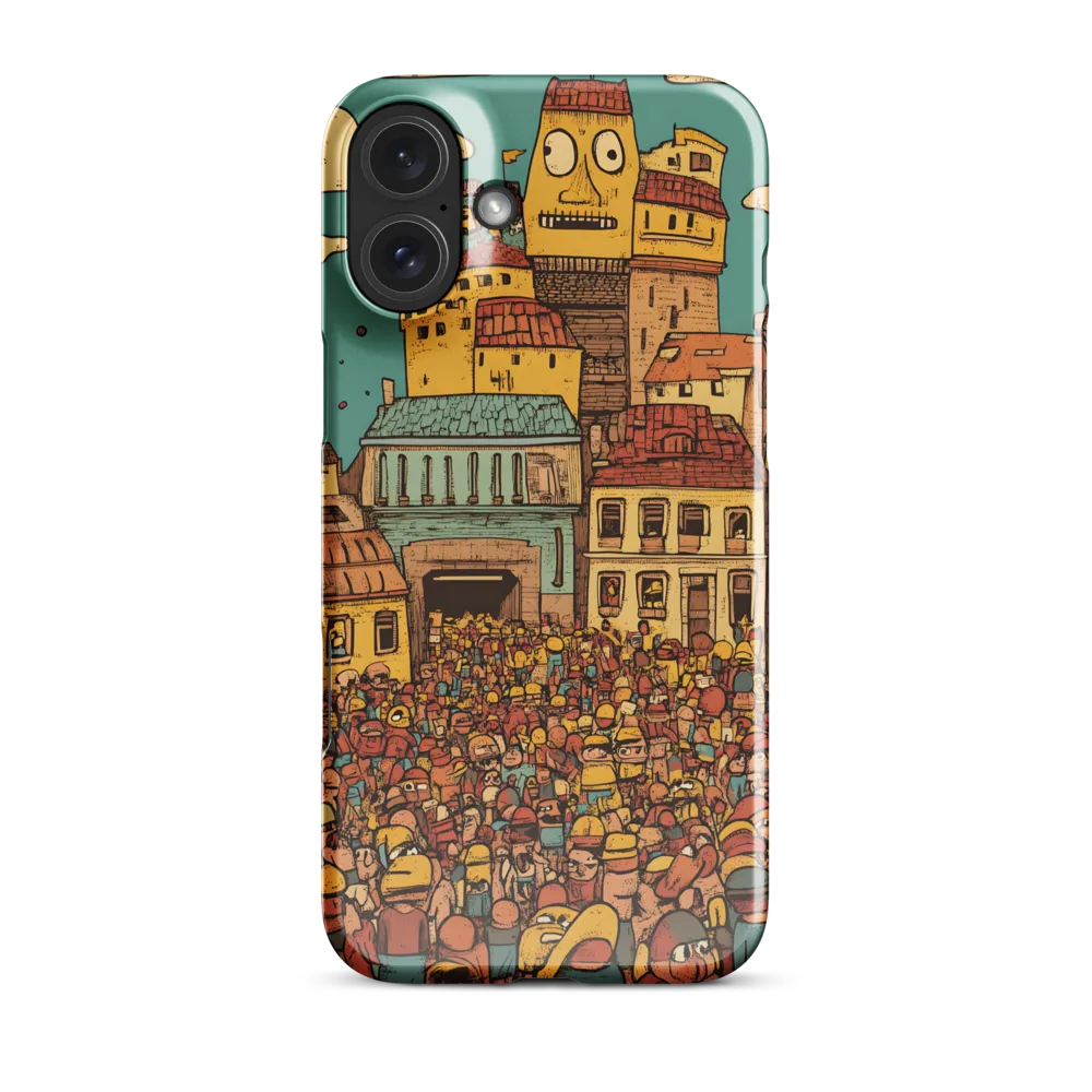The Quirky City Gathering | Phone Case |  16 Plus | Snap Case | Glossy