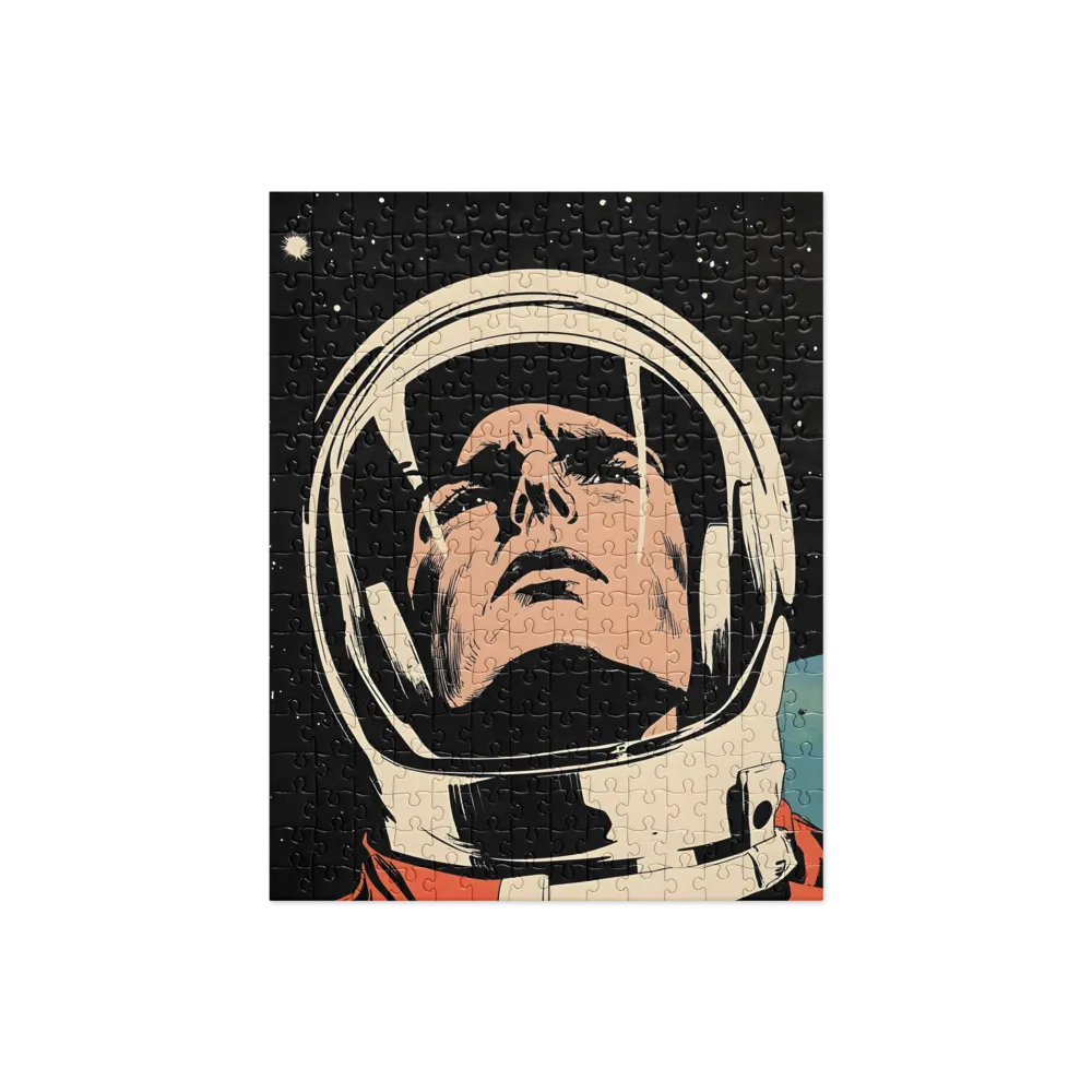 Gaze of the Astronaut | Jigsaw Puzzle | 252/520 pieces