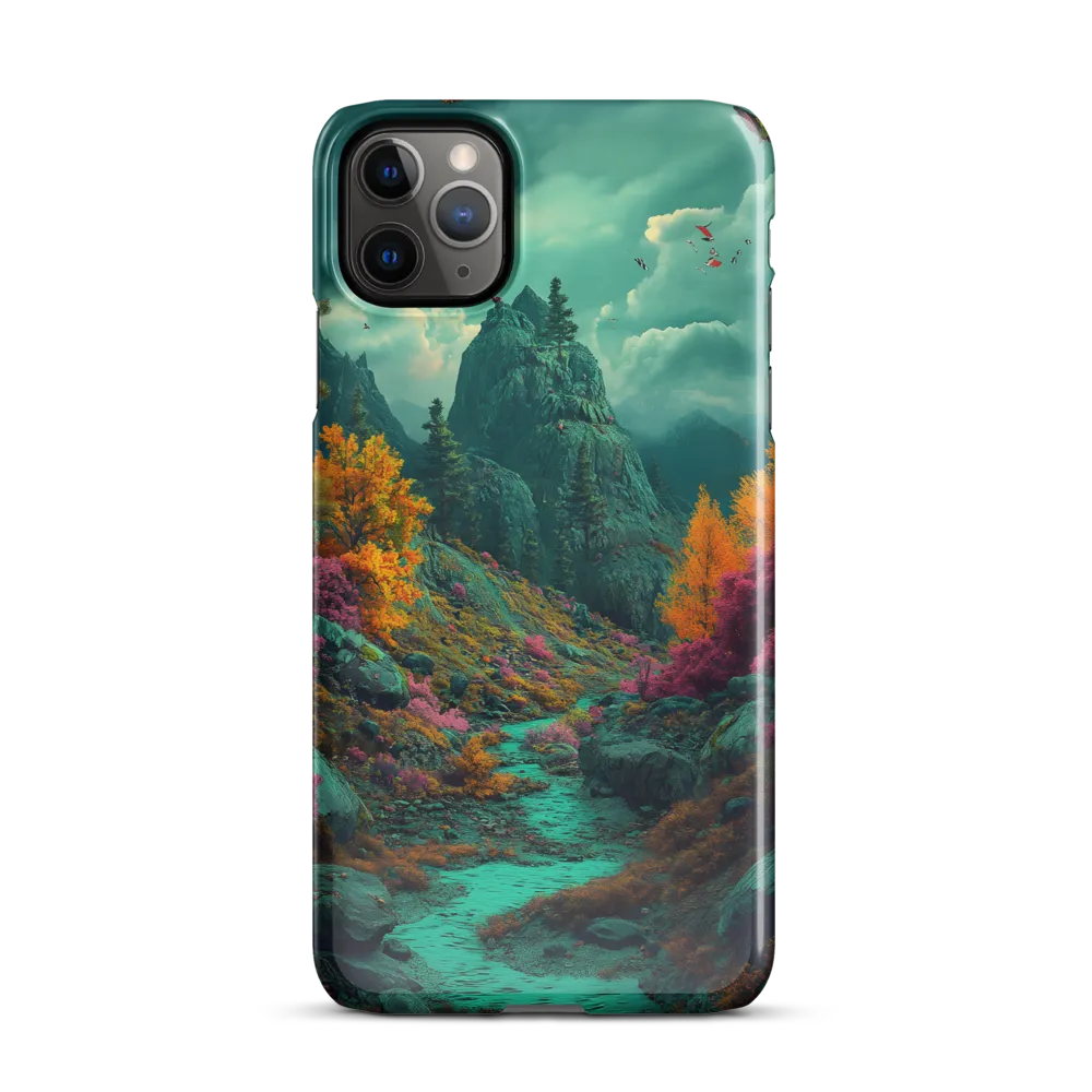 Ethereal Landscapes: A Journey Through Color | Phone Case |  11 Pro Max | Snap Case | Glossy