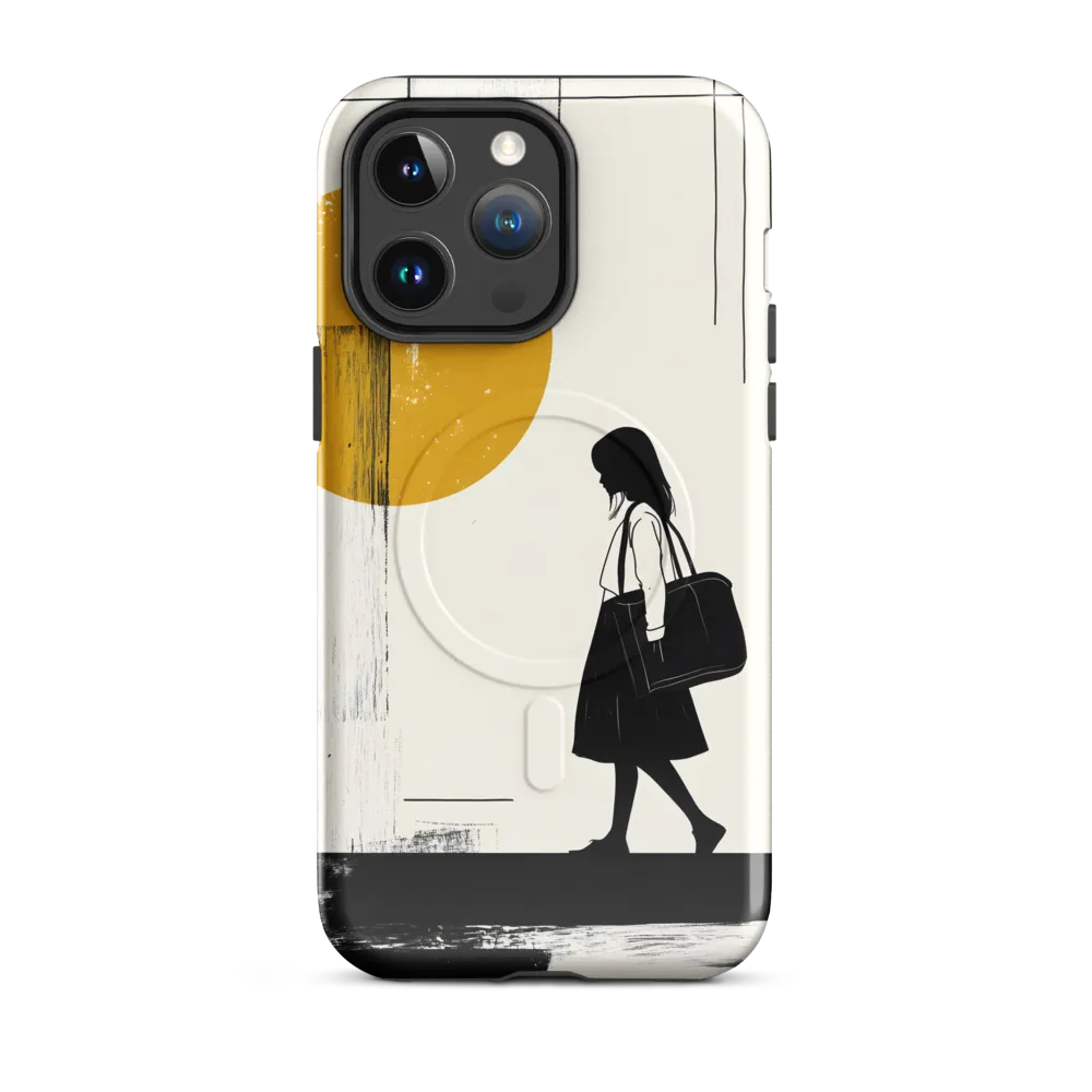 Silent Steps | Phone Case |  14 Pro Max | MagSafe® Tough Case | Glossy