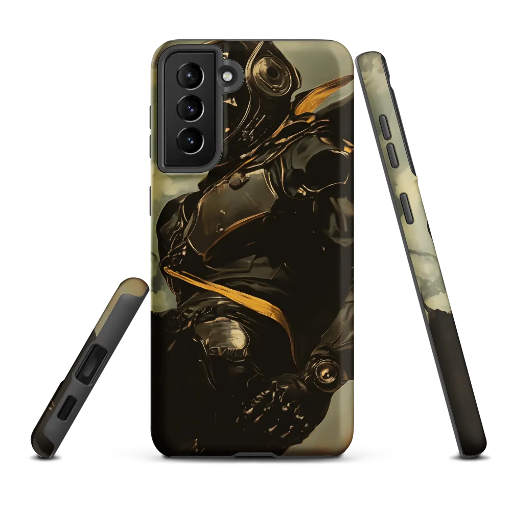 Ethereal Explorer: The Enigmatic Astronaut | Phone Case |  S21 Plus | Tough Case | Matte