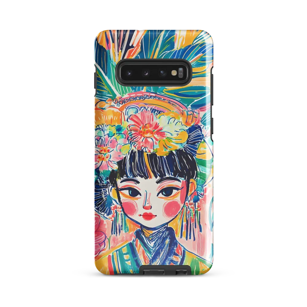 Blossoming Serenity | Phone Case |  S10 Plus | Tough Case | Glossy